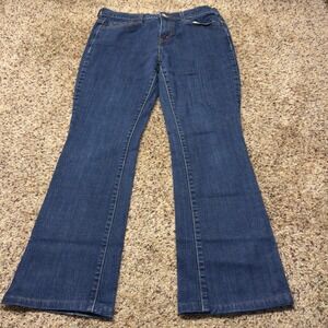 Levis 515 Bootcut Jeans Womens 10 Medium Blue Denim Mid Rise Stretch Pants